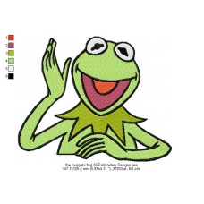 the muppets frog 05 Embroidery Designs